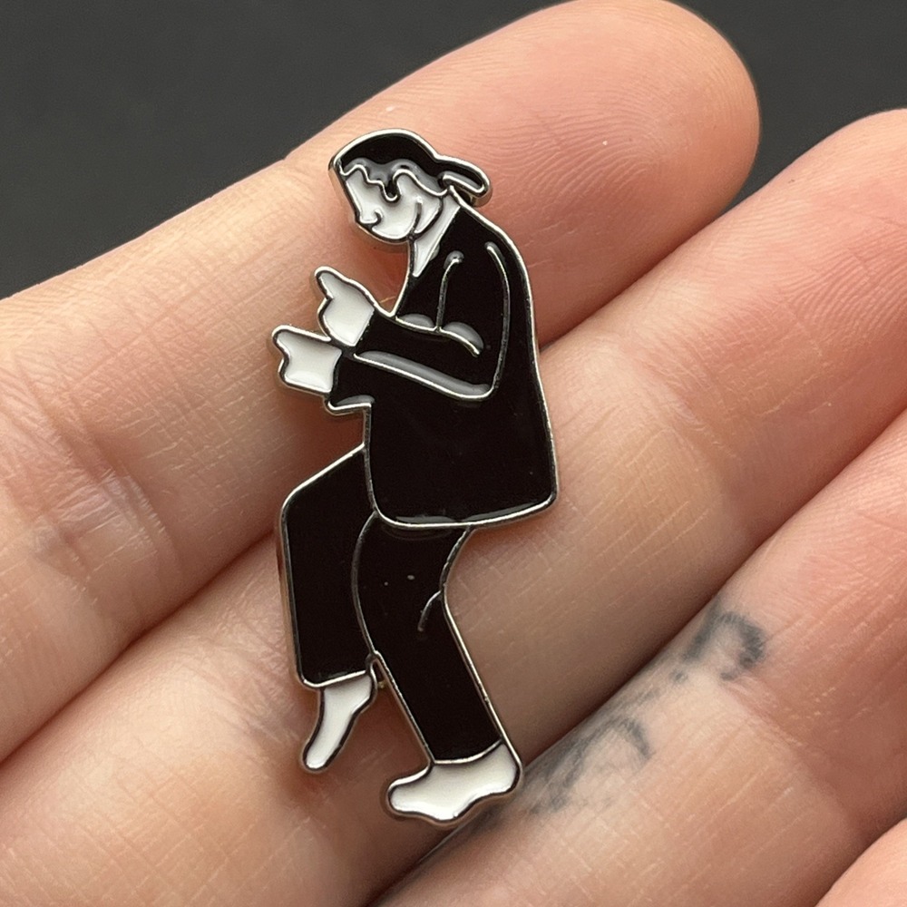 Vincent Vega Pulp Fiction John Travolta Dancing Lapel Hat Pin